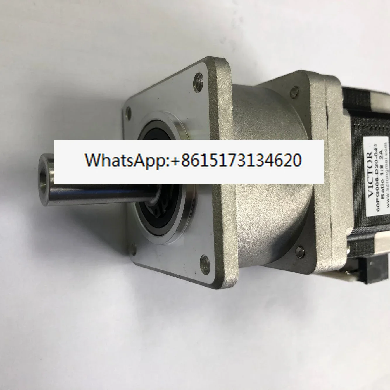High precision high torque 57/60 planetary deceleration stepper motor 60PG008-D40-0488