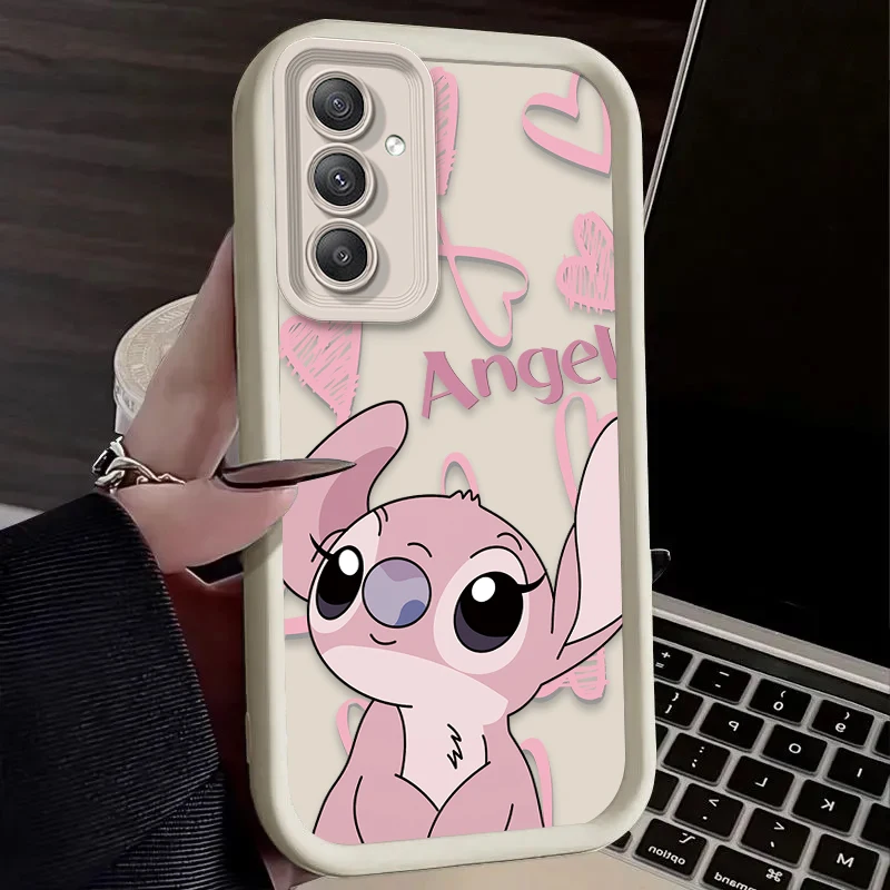 زوجين ديزني غرزة الحال بالنسبة لسامسونج غالاكسي A54 A05 A05S A34 A24 A14 A53 A33 A23 A13 A52 A52S A32 A22 A12 A71 A51 A31 A50 Eتوي