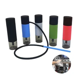 Portable Car Hookah Set with Silicone Hose Mini Shisha for Outdoor Travel Mobile Shisha Narguile Chicha Cachimbas