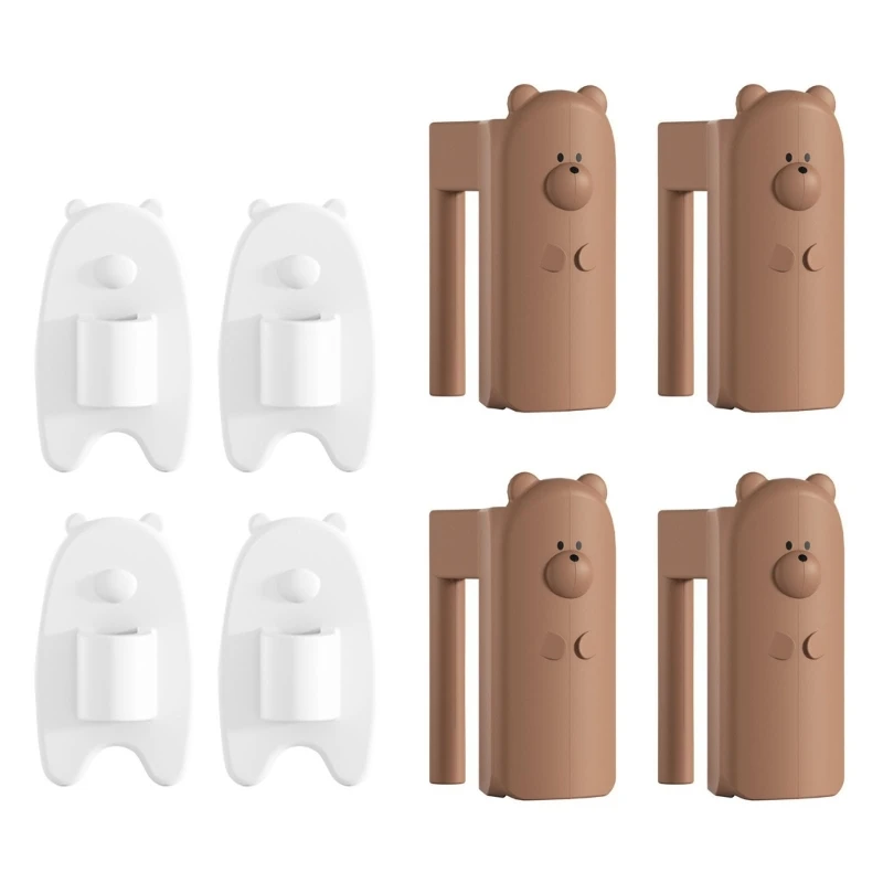 

23gd 4pcs Door Stoppers Baby Safety Door Lock Guar