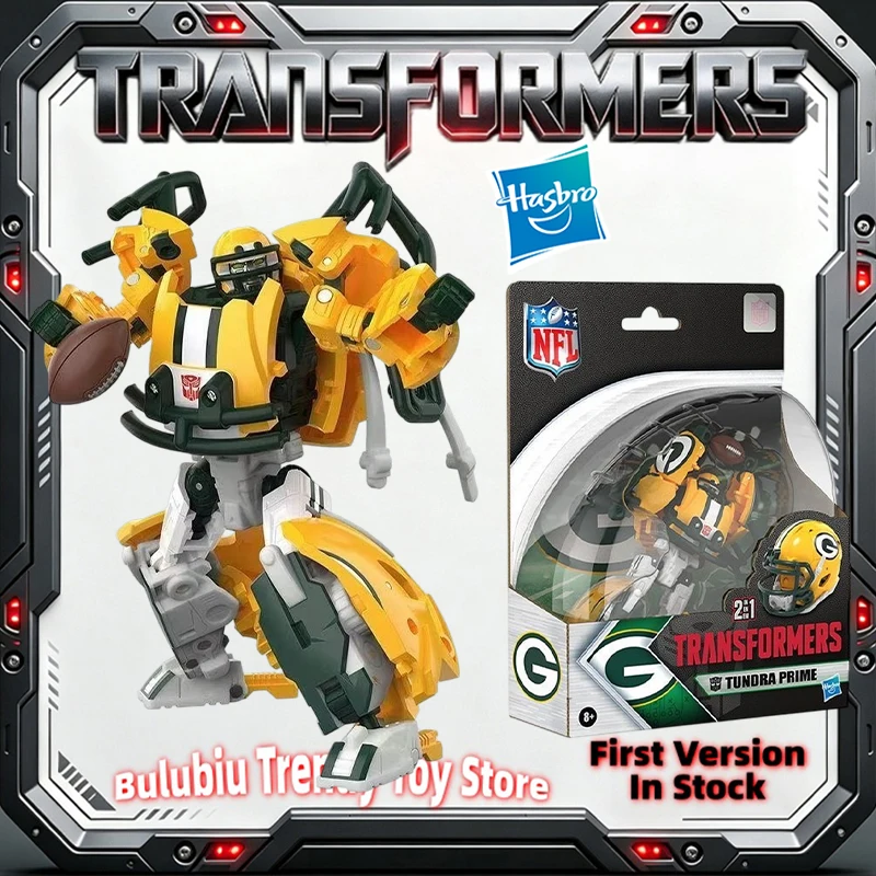 G2335 Transformers NFL Green Bay Packers Deluxe Hasbro Collectible Toy in stock Genuine Licensed by Hasbro