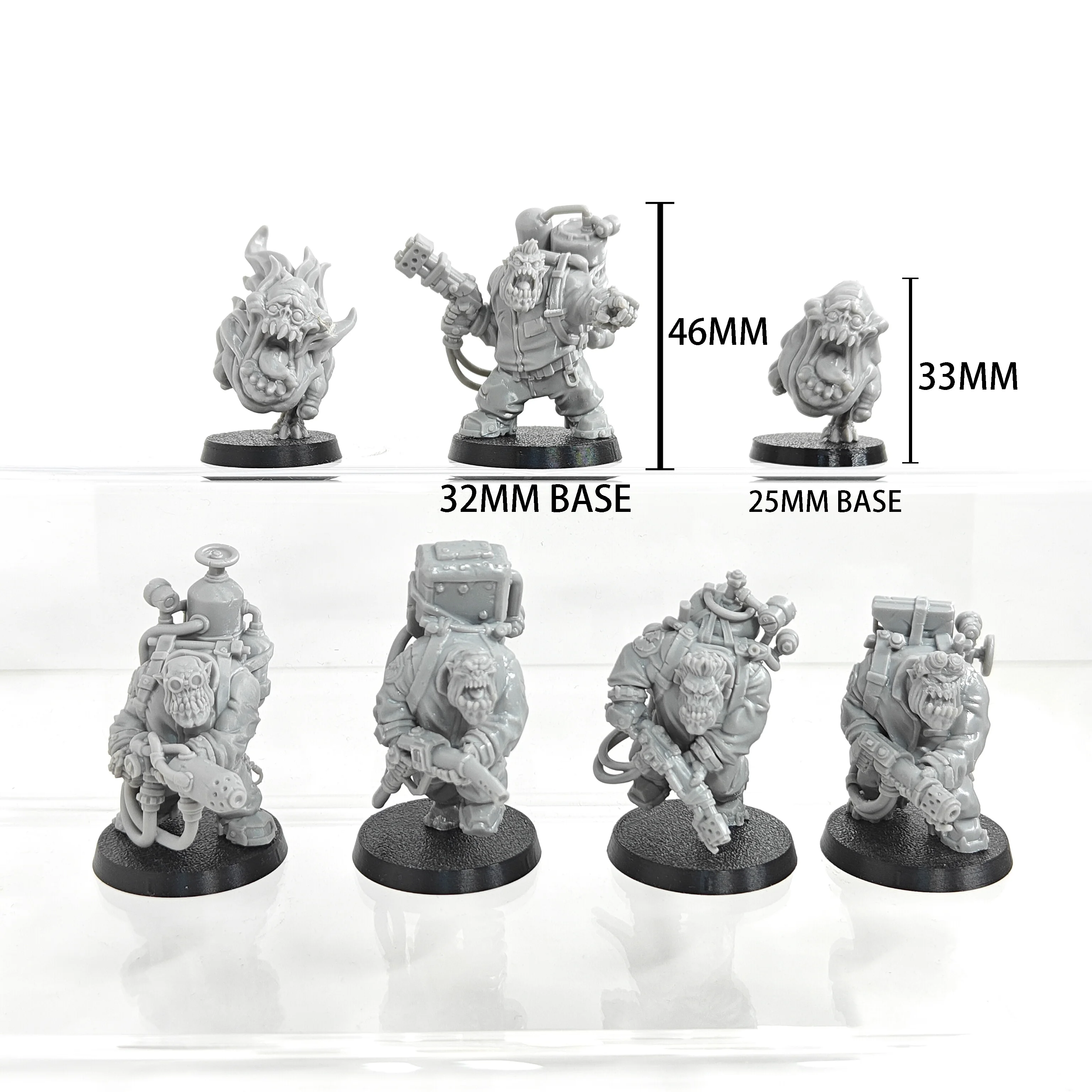 Garage Kits Table Top Miniatures Orc Busters  (big set) resin kits figure unpainted miniatures  KT642