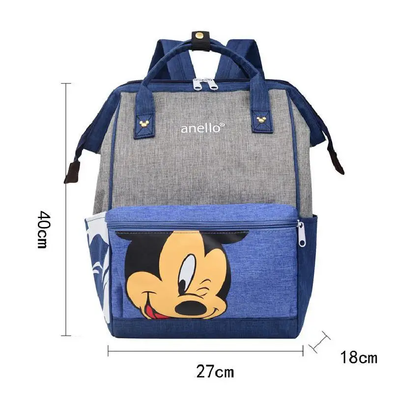 Disney Baby Diaper Bag Large Capacity Maternity Backpack For Mom Waterproof Mommy Bag Convenient Baby Backpack For Stroller