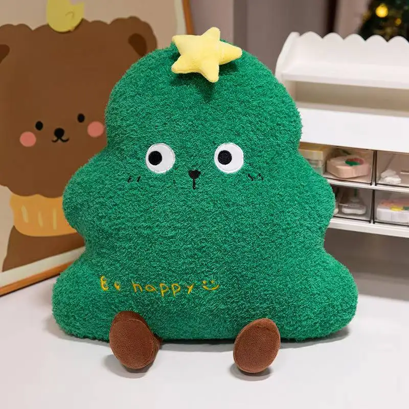Ultima serie di Natale Cuscino Kawaii Peluche ripiene Bambola Cartoon Anime Regalo carino per il compleanno dei bambini Divertimento Arredamento per la casa
