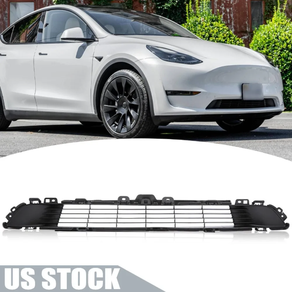 

For 2020-2024 Tesla Model Y Front Bumper Lower Grill Center Grille 1493759-00-A