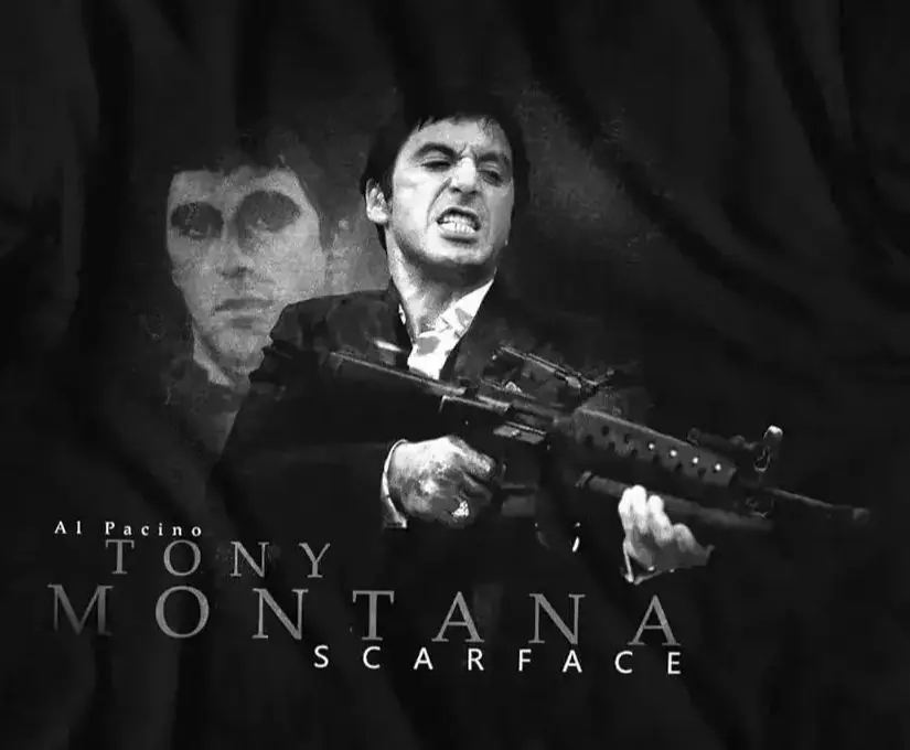 

Scarface Tony Montana Gangster T-Shirt 100% Cotton O-Neck Short Sleeve Summer Casual Mens T-shirt Size S-3XL