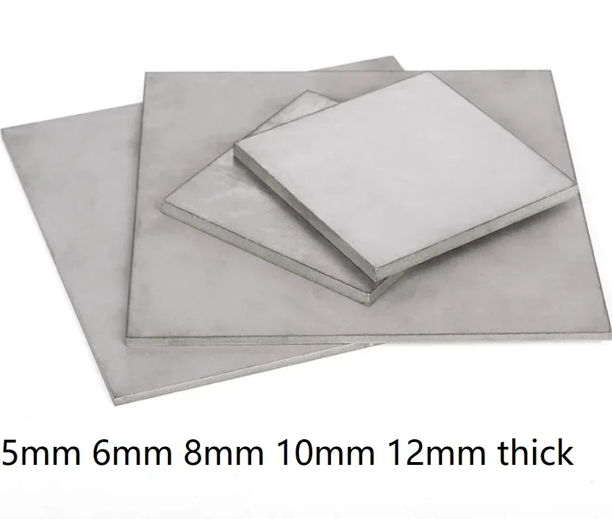 5mm 6mm 8mm 10mm 12mm thick Grade 5 titanium alloy plate titanic sheet pure ti panel TI-6AL-4V board GR5 TC4 dynamic plate