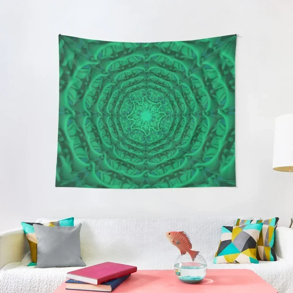 

Bee Bloom Mandala 13 Sunrise nature flower pattern Tapestry Decoration Aesthetic Wallpaper Tapestry