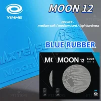 Original YINHE Moon 12 goma de tenis de mesa azul Galaxy Pips-en goma de Ping Pong Original YINHE esponja azul goma Yinhe
