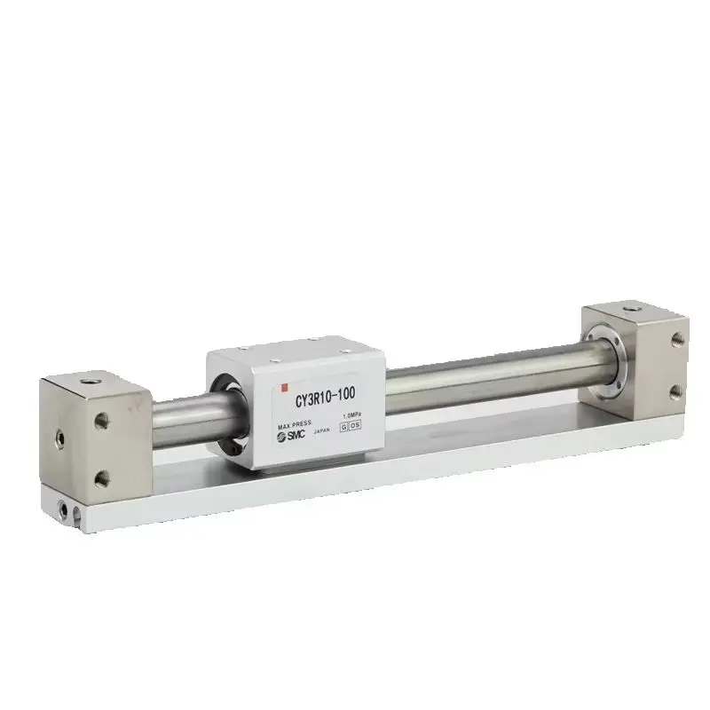 

CY3B CY3R CY3R15 CY3R15-50 CY3R15-100 CY3R15-150 CY3R15-200 ORIGINAL SMC Magnetically Coupled Rodless Cylinder/Direct Mount