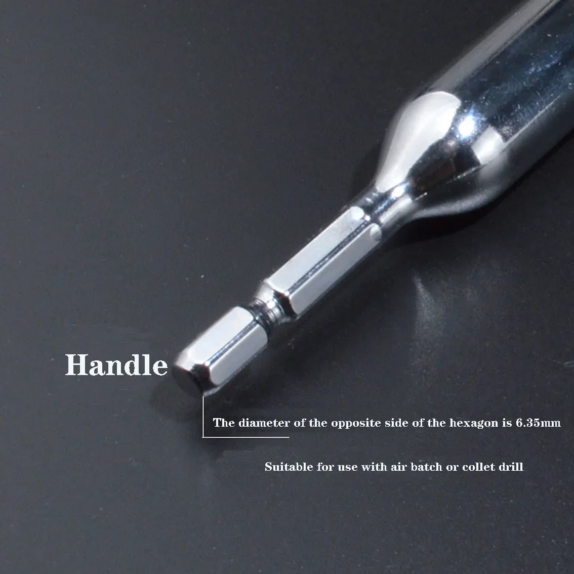 1pcs 8-21mm Deepened socket with deepened wind wrench, screwdriver socket shank socket mirror-finished deepened socket 65mm deep