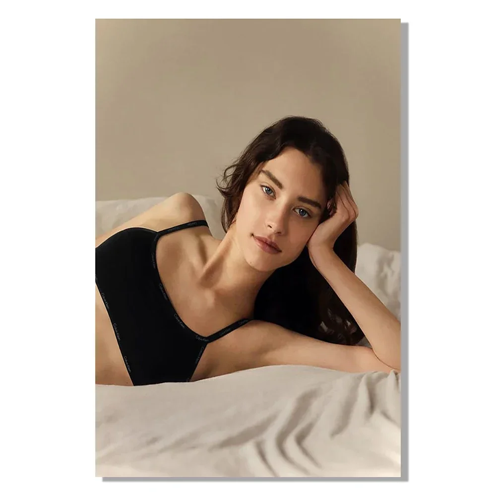 Silk Cloth Wall Poster Sophie Martynova Sexy Model Star Art Home Decoration Gift HD Bright