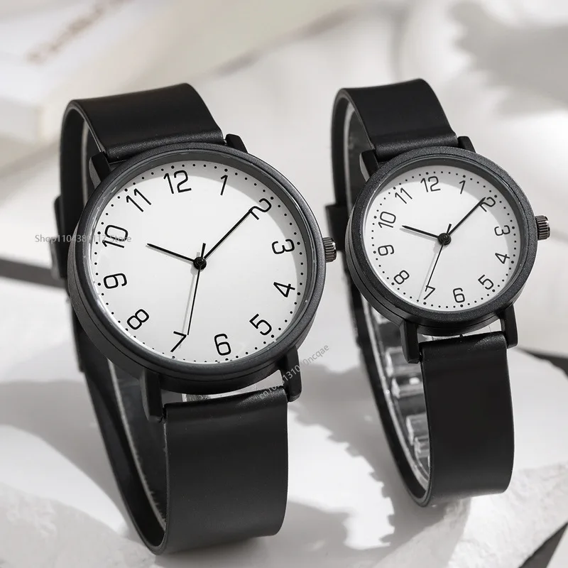 Coppia di orologi per gli amanti 2025 Orologi al quarzo moda Uomo Donna Orologio da polso resistente Amanti Orologi Relojes Smart Watch