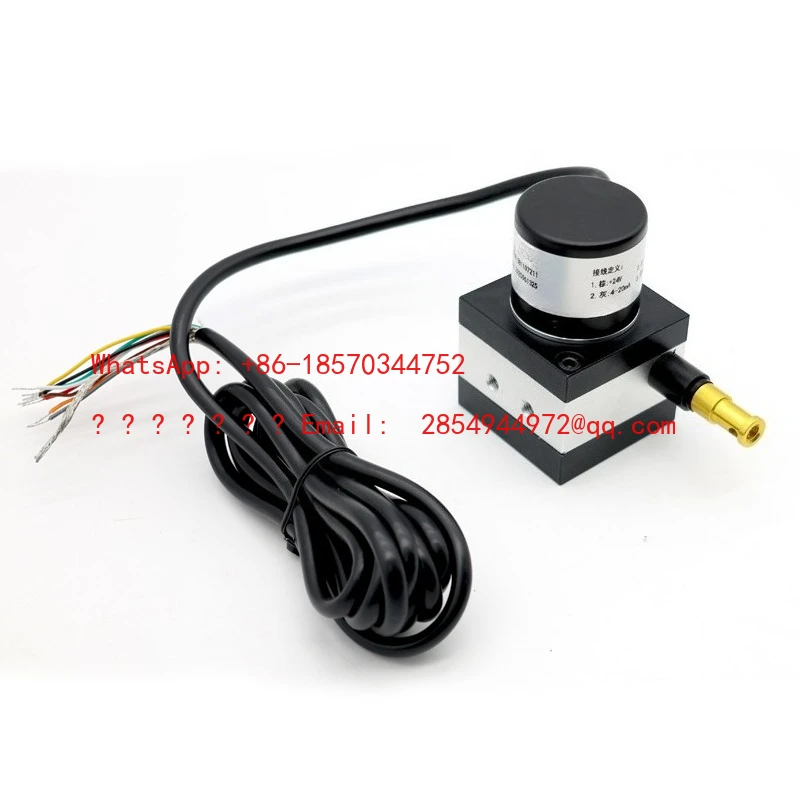 wire-pull-rope-displacement-sensor-waterproof-magnetic-analog-linear-electronic-ruler