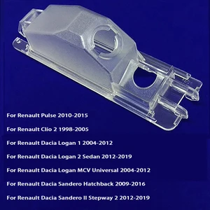 Rückfahrkamera -Unterstützung, Renault -Registrierungsleuchte, Dacia Sandero II, Stiefe, Logan 1, 2, MCV -Puls, Clio 2, 1PC 12 Hauptverkäufe Sandero Hecklaterne - №3