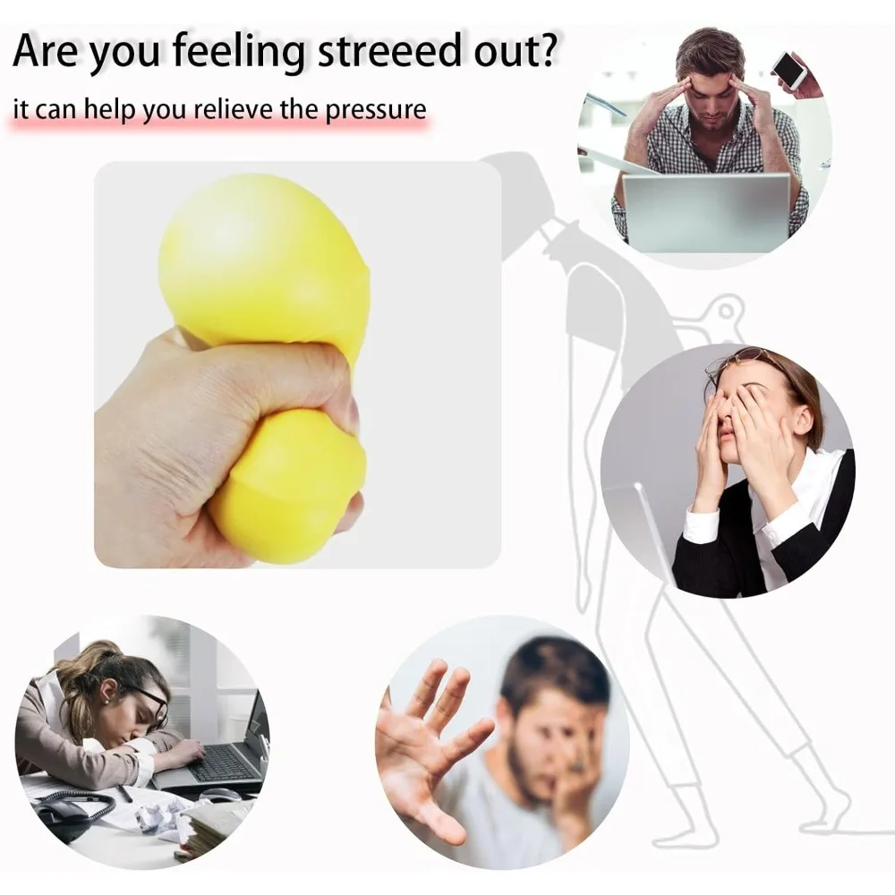 Balle anti-stress Squishy au fromage – Jouet sensoriel doux pour autisme TDAH, jouet à presser à rebond lent pour adultes et enfants, cadeau de Noël