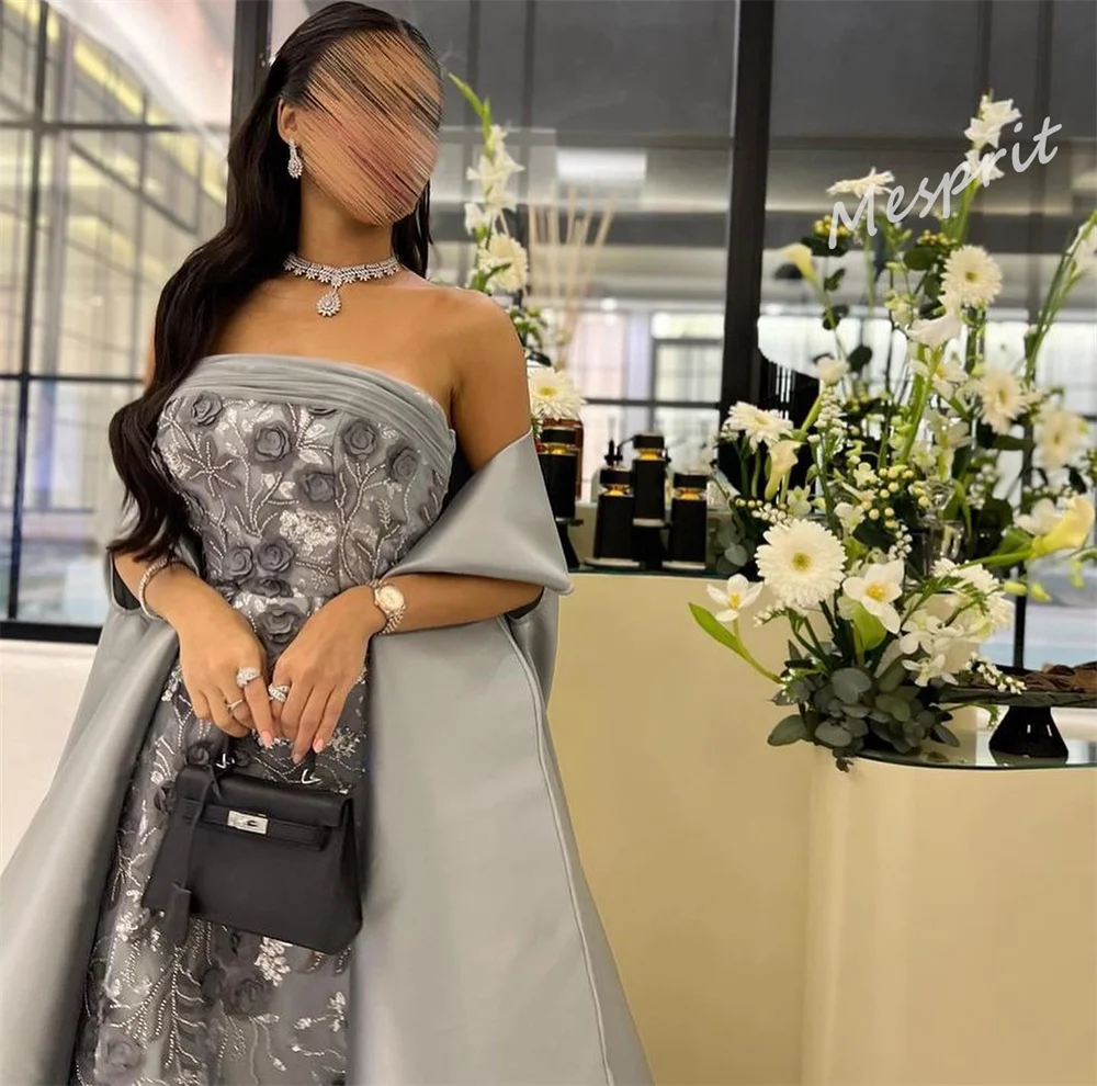 Sukienka na studniówkę Arabia Saudyjska Yipeisha Elegancka suknia bez ramiączek o długości do podłogi es Rhinestone Applique Satin Customized