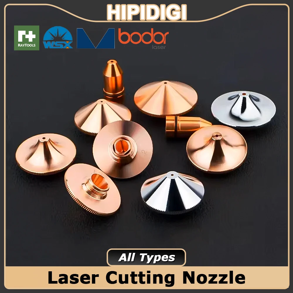 Raytools Laser Nozzle Dia.28 / Dia32mm Single Double Layer Chrome for Raytools BM111 BM110 BT240S BM114 Fiber Cutting Machine