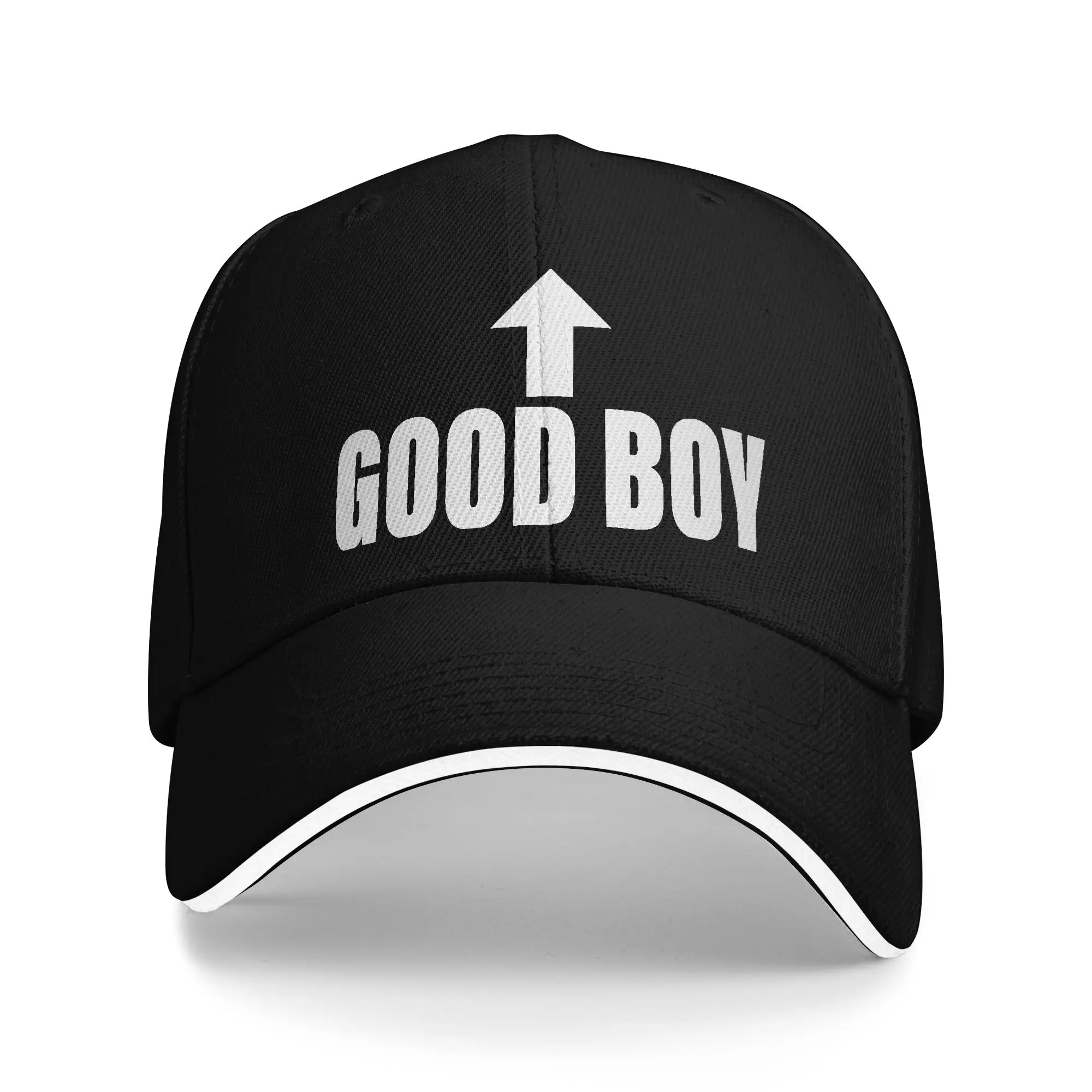 Hot Sale Good Boy Arrow Up Baseball Cap  Uv Protection Men's Hat  Wind Resistant Travel Men's Hat