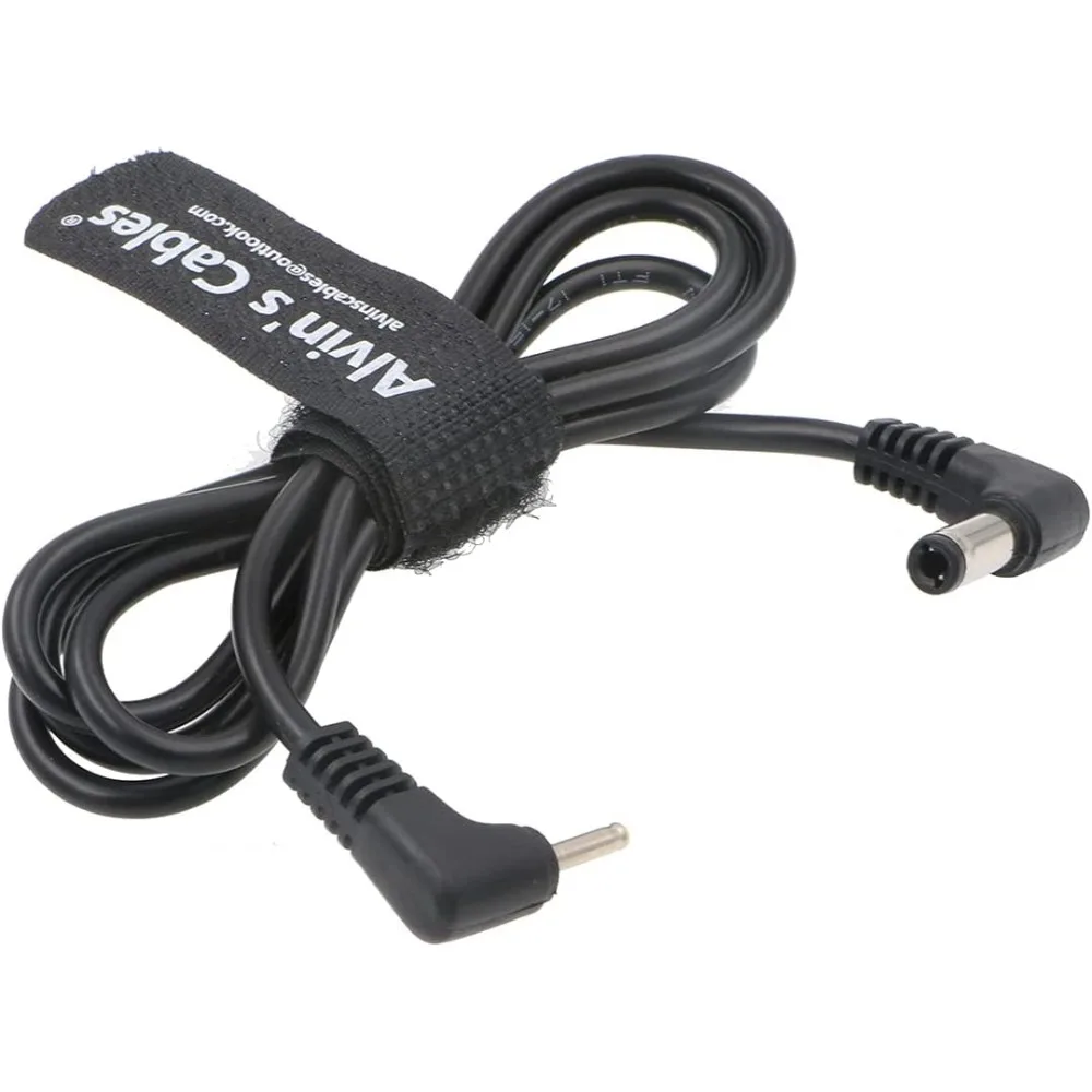 Alvin’s Cables DC Power Cable for BMPCC Blackmagic Design Pocket Cinema Camera Right Angle DC to 2.5 0.7mm 12V DC Right Angle
