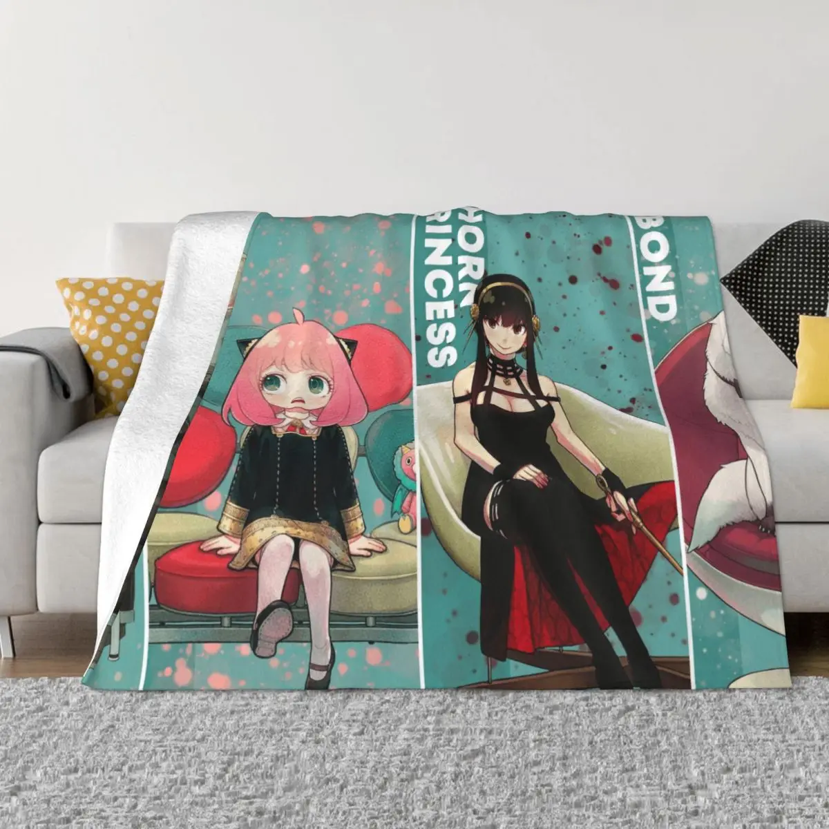 

Семья Spy X, аниме 002263, одеяла, одеяла для кровати, одеяла и пледы, тонкое ватное одеяло, одеяло