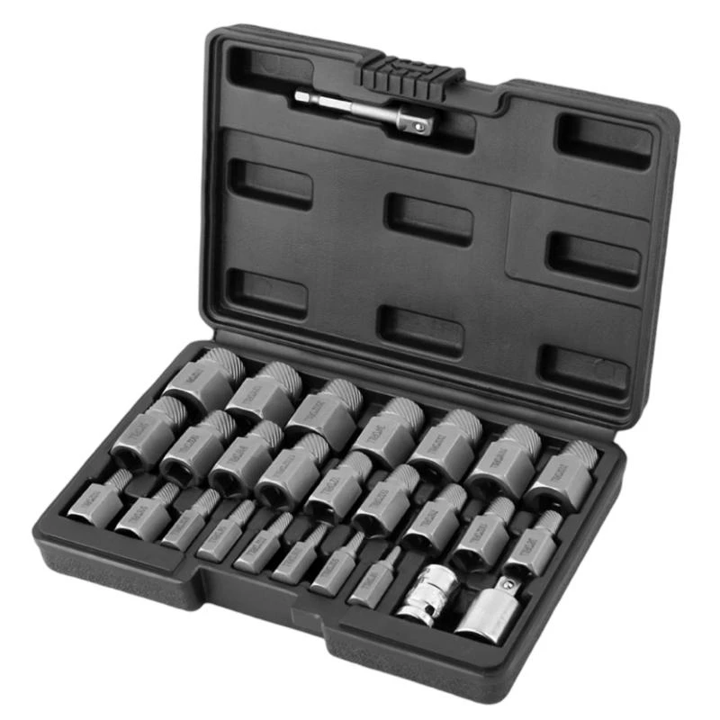 

Professional Damaged Screw Extractor Set for Quick Removal of Stubborn Bolts Nut