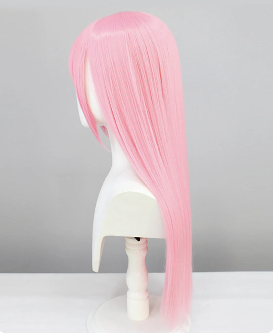 Mulheres anime bocchi the rock cosplay gotou hitori peruca cosplay longo rosa cabelo reto resistente ao calor