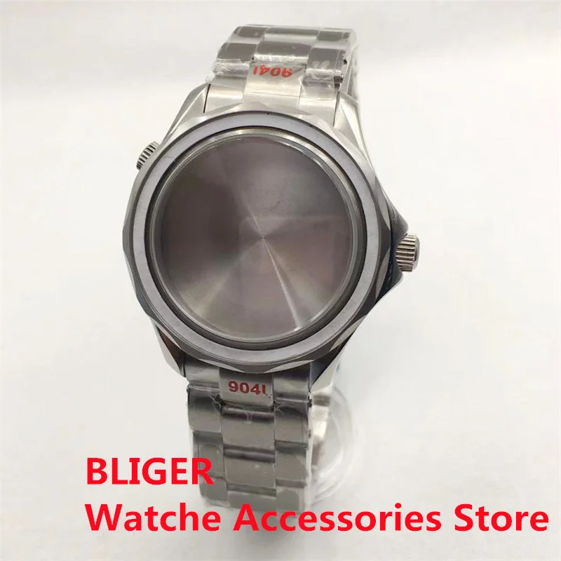 BLIGER 41mm Watch  Suitable For 31mm  Dial SapphireGlassFit NH35NH36NH38 ETA2824 2836PT5000 MIYIOTA8215 801A DG2813 Movement