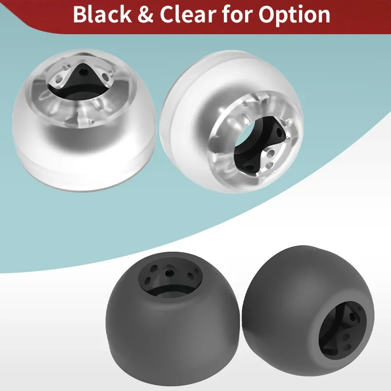 Infiter Eartips untuk Bose QuietComfort II QC2 TWS Ear tips untuk Truewireless Earbuds Powerbeats Silicone Earplugs Samsung BudsPro