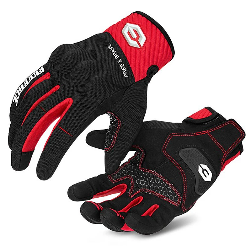

Motorcycle Gloves Outdoor Motorbike Riding Gloves Touch Screen Motocross Full Finger Protective Gloves Men Guantes Moto