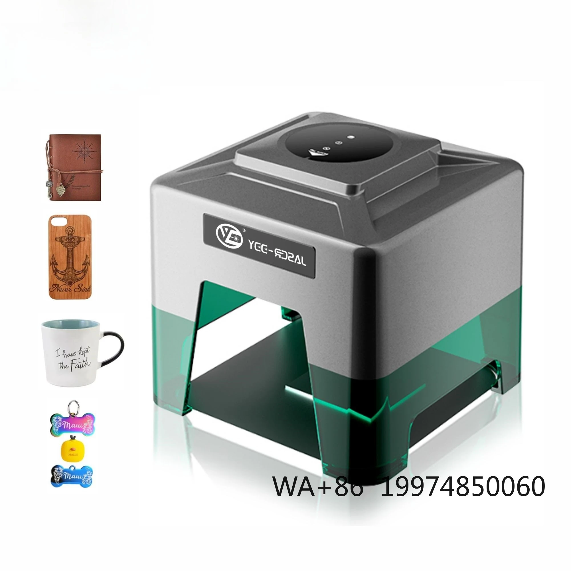 

3W 5W Engraving Machine for All Materials Adjustable Focus Multi-Material Portable Engraver Machine
