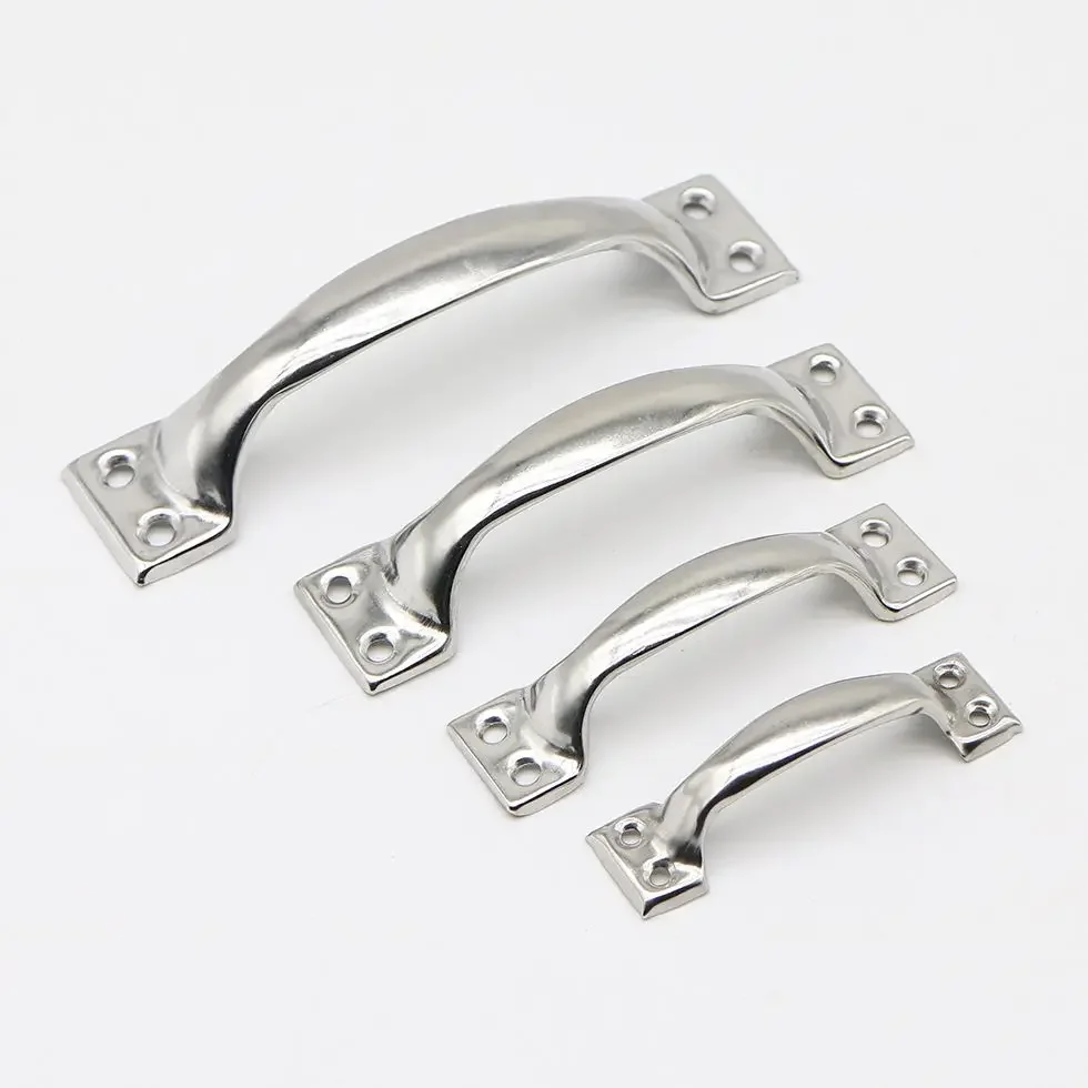 

Stainless Steel Handle Arc Luggage Cabinet Drawer Wooden Door Old-fashioned Ordinary Simple