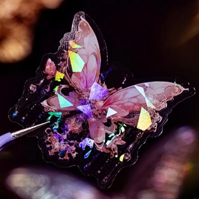 Sticker Scrapbook G8TA 100 Sticker Stickerfly and Flower Sticker Aesthetic