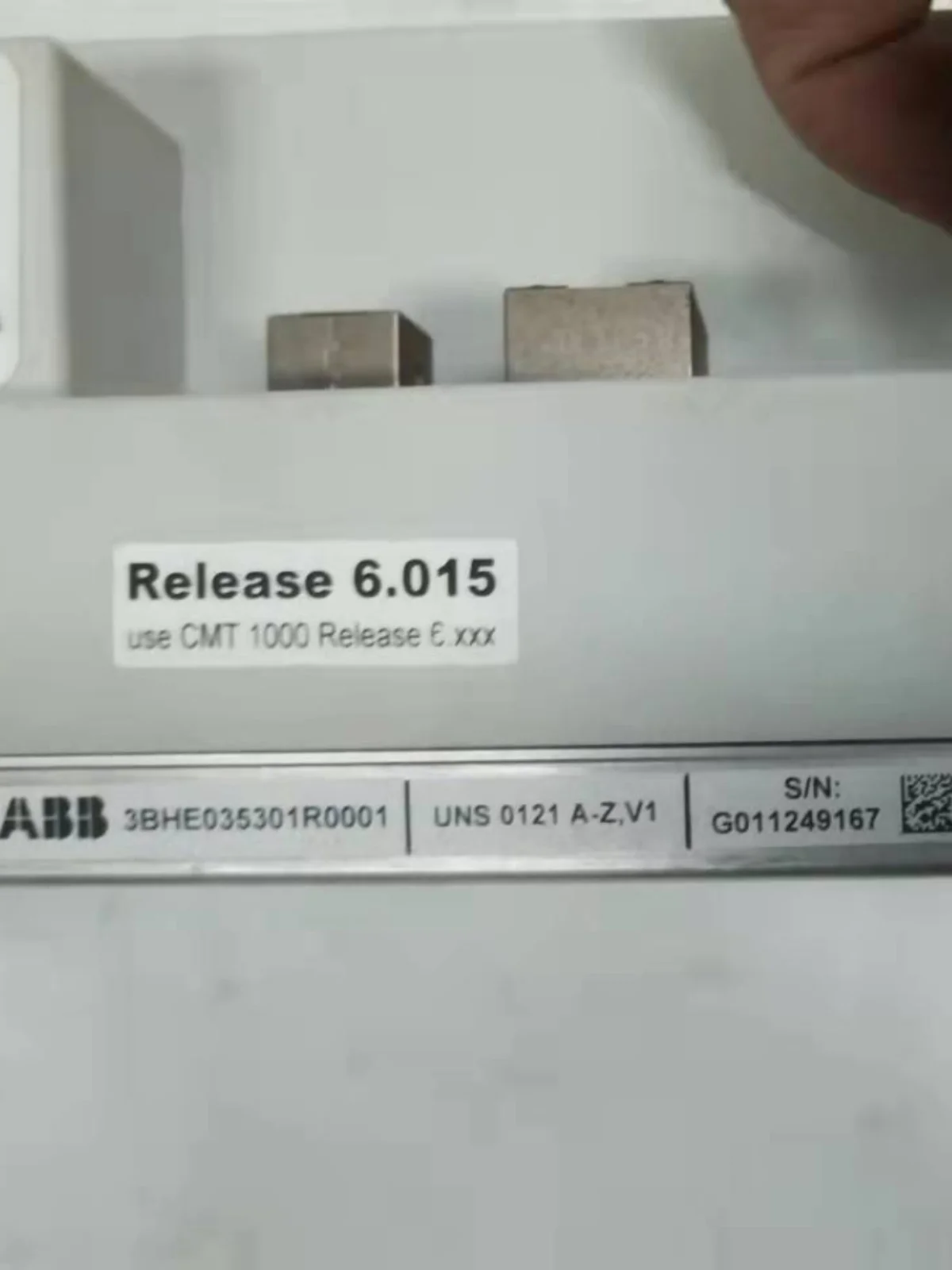 ABB Control Unit UNITROL1010 Spot Negotiation 3BHE035301R0001 UNS0121 A-Z