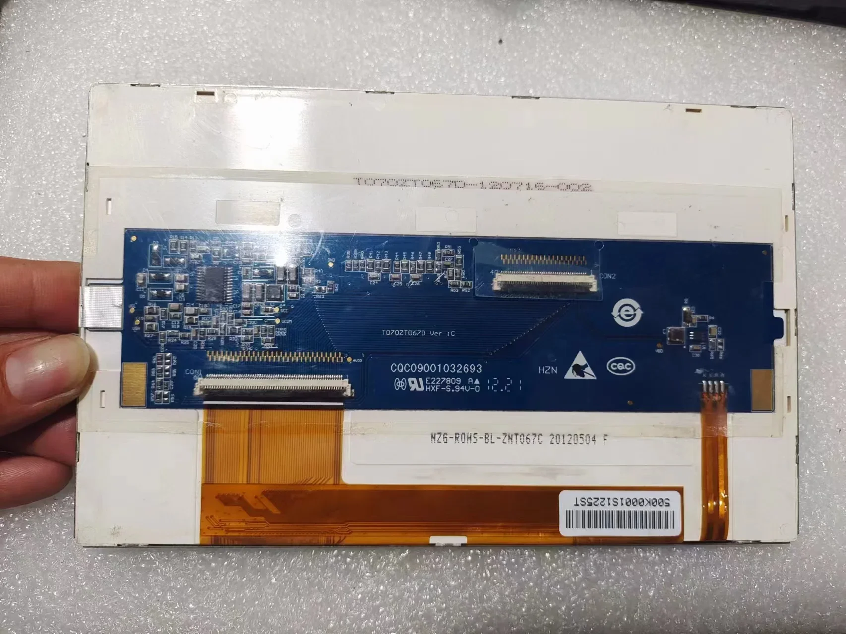 SG070TN83 V.1 T070ZT067D-120716-002 OT085ISWDLV-00 Industrial Control Screen