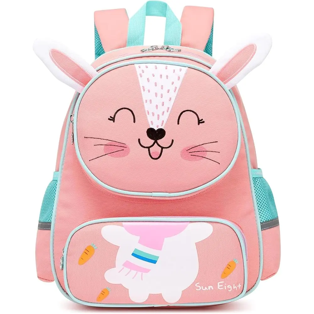 

Free Shipping22L Little Rabbit Backpack for Toddler & Preschool Boys Girls 3-9 Years:3D Cartoon Waterproof Large Capacity Schoo