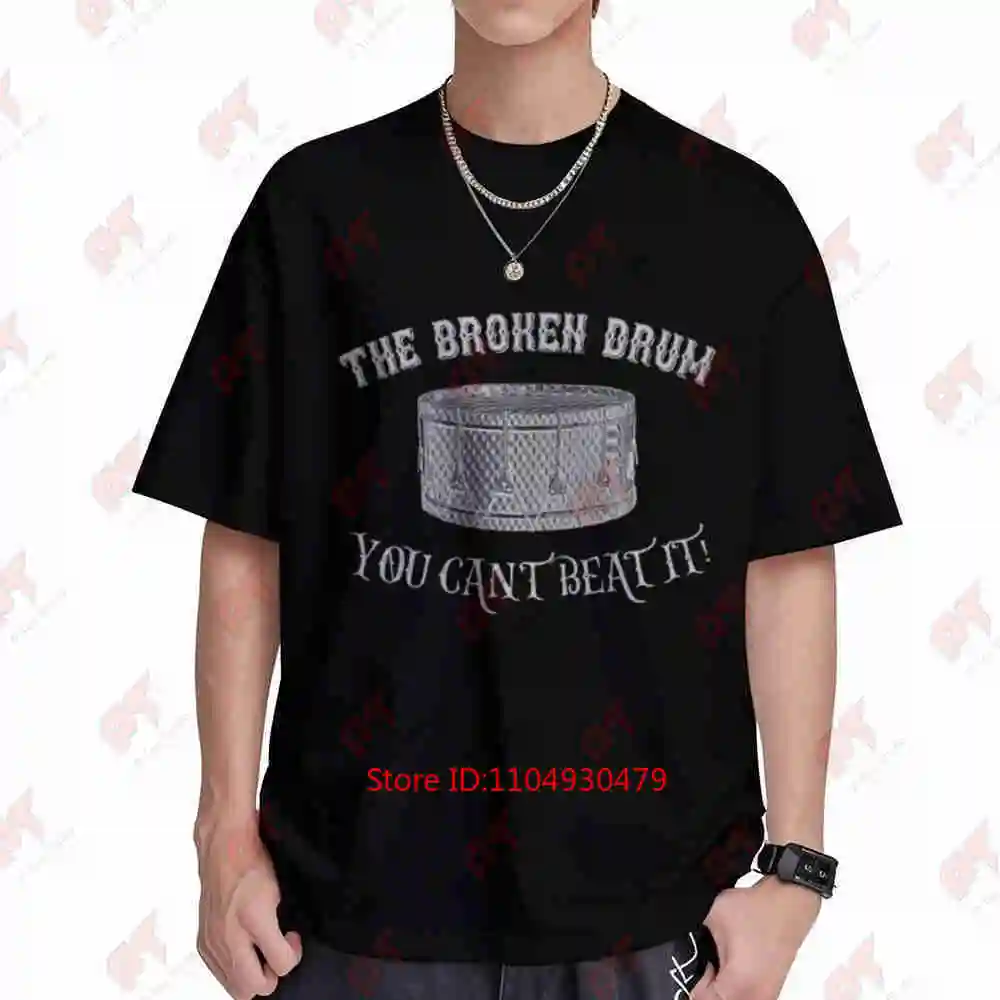 The Broken Drum You Can'T Beat It Mended Terry Pratchett Discworld Short Sleeve Tee 100% Cotton T-Shirt
