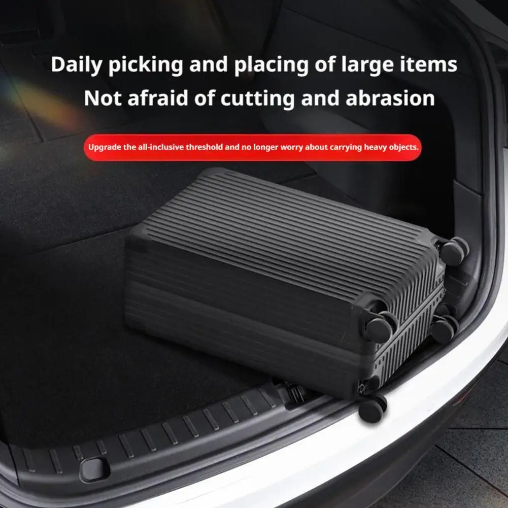

TPE Trunk Threshold Strip Anti Scratch Boot Loading Pad Protector ABS Side Corner Cover For Tesla Model Y Juniper/Launch 20 X7V2