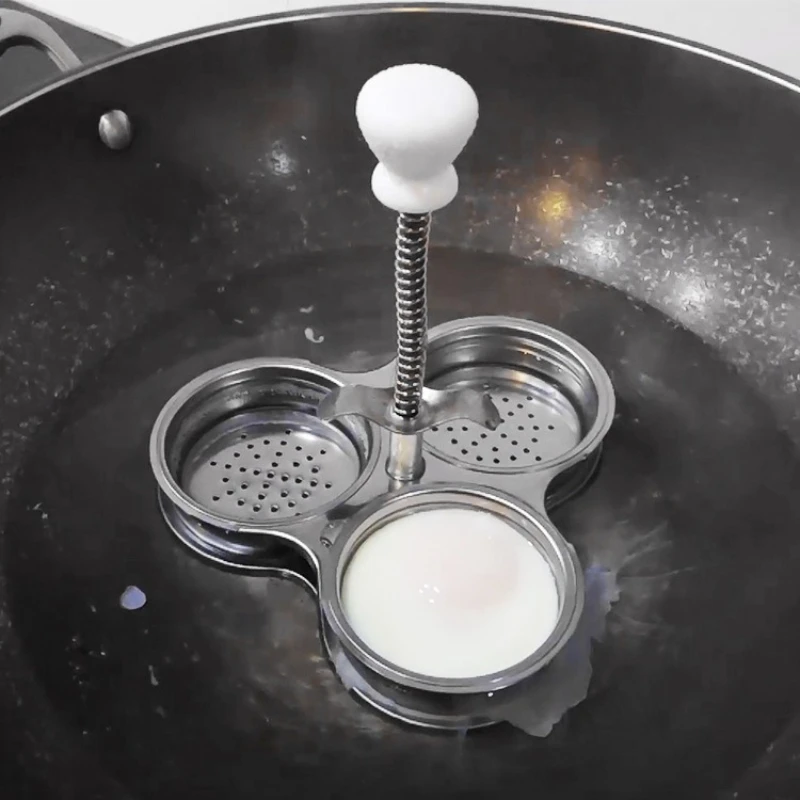 

Stainless steel egg cooker, egg steamer, egg poacher, egg stew gadget, specialty products