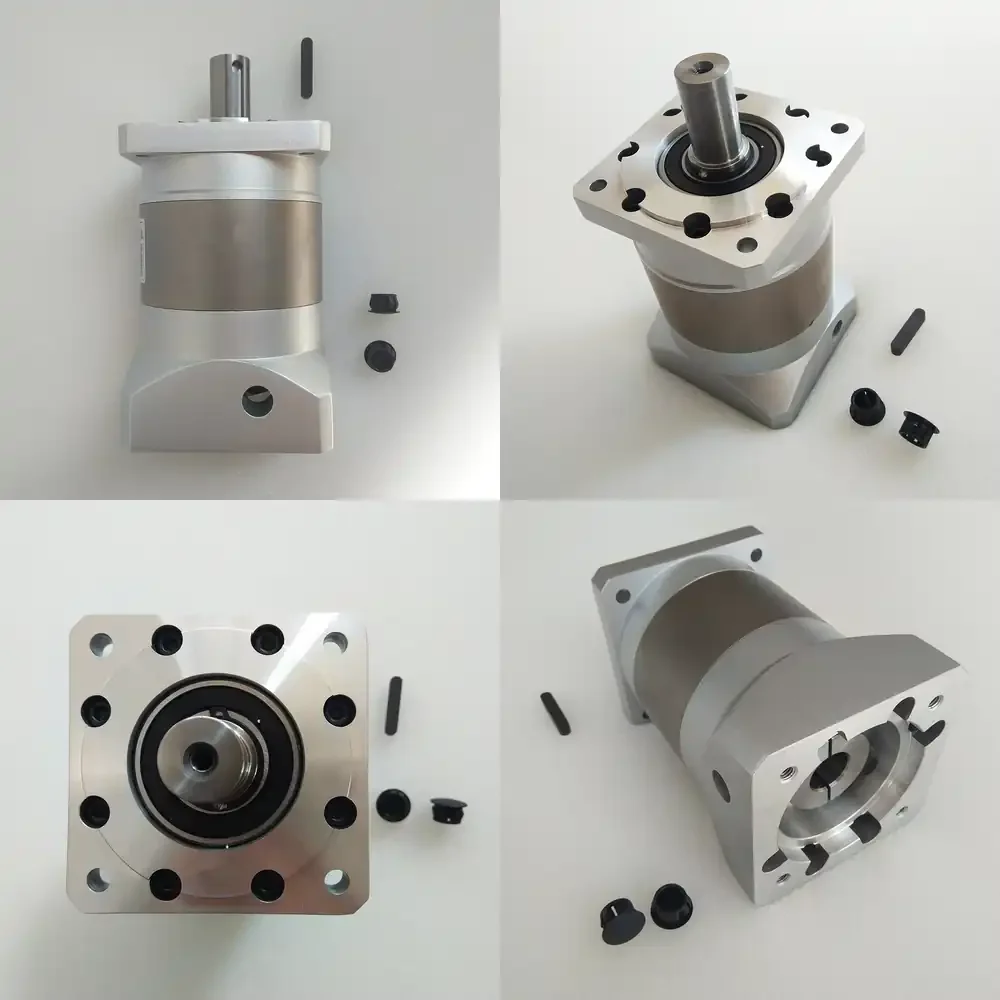 

Steel Straight Planetary Gear Reducer Gearbox 10:1 for CNC Oscillating Knife Cutting Machine X Y Axis for CNC Router CNC