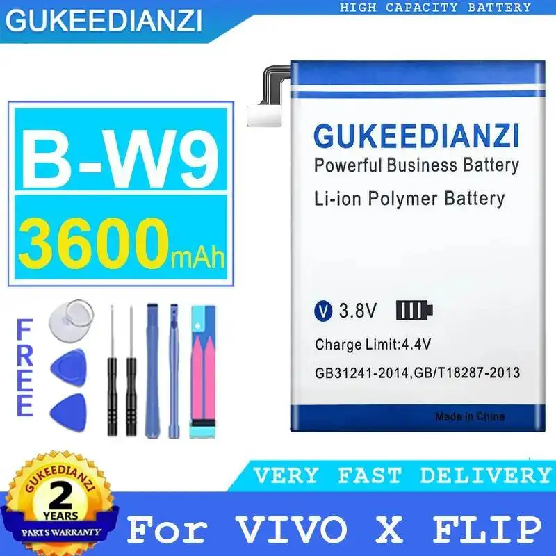 

B-W9 Reliable Power 3600Mah For Vivo X Flip Mobile Phone Battery