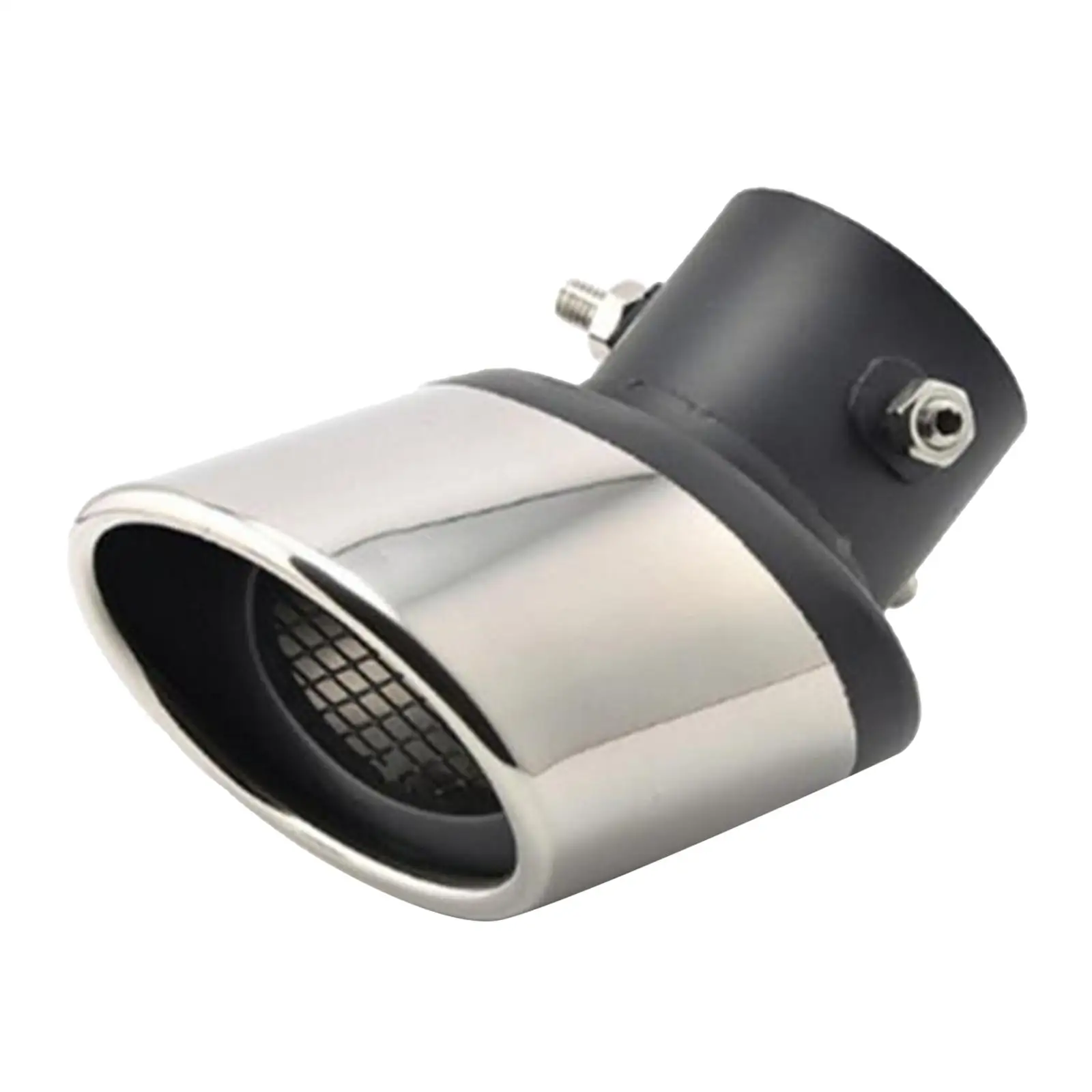 Silver Stainless Steel Exhaust Tip Drainage Car Tail Muffler End for Mazda 5 6 BYD S6 Cruze