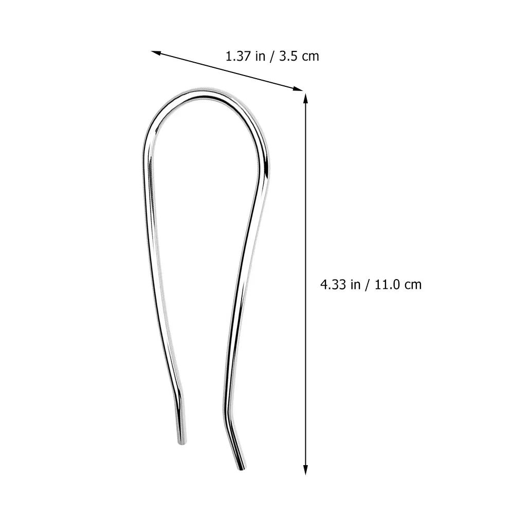 3Pcs Women Hairpin U Shaped Hair Clasp Simple Style Hair Stick Updo Fixing Hairstyle Accessories Daily Party Woman Headdress