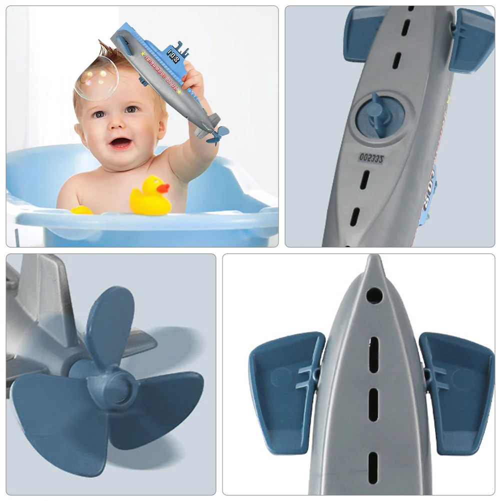 Flotteur sous-marin pour enfants, jouets de bain, temps, horloge, liquimanquer, douche, eau, prise de jeu