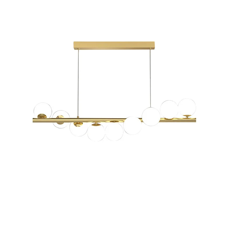 

Modern simple magic bean bubble creative personality fashion bar led strip dining room