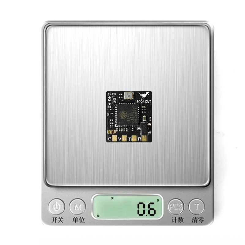 HGLRC ELRS 2.4G استقبال 500MHZ معدل التحديث ELRS 3.0 لطائرة RC FPV طويلة المدى طائرات بدون طيار لتقوم بها بنفسك أجزاء