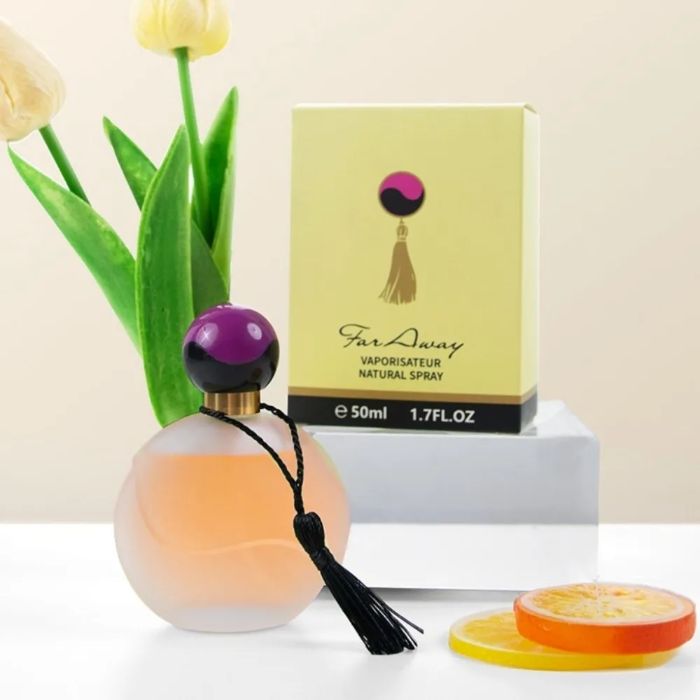 

50ml Durable Fresh Citrus Smell Perfume for Ladies High-end Fragrance Long Lasting Light Orange Flavor women perfume femme