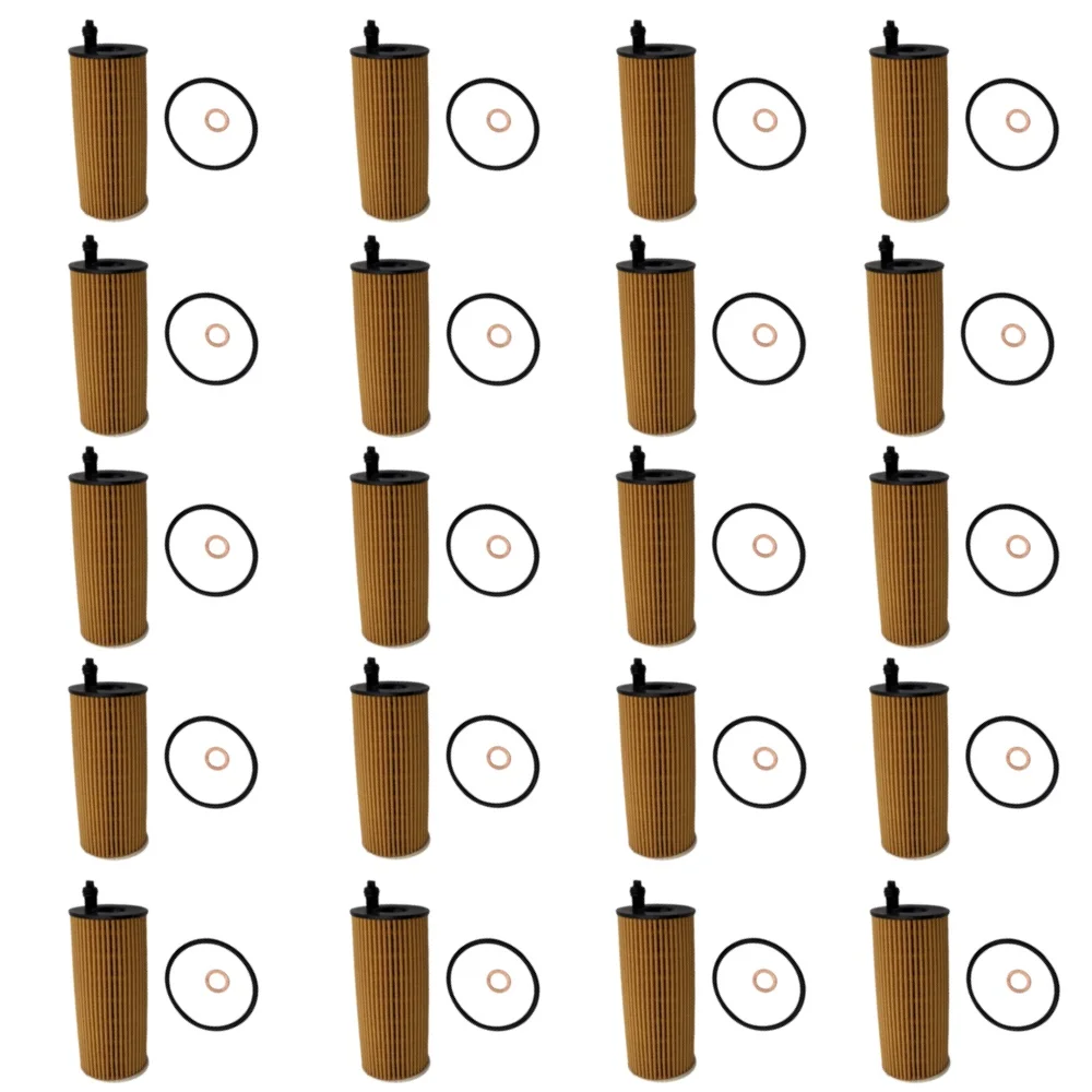 1/6/10 SZT. Zestaw Filtra Oleju Silnikowego Do BMW F10 F15 F20 F25 F30 F34 G01 G20 G30 118i 320i 320d 520d 530 X4 X5 B47 B48 11428575211