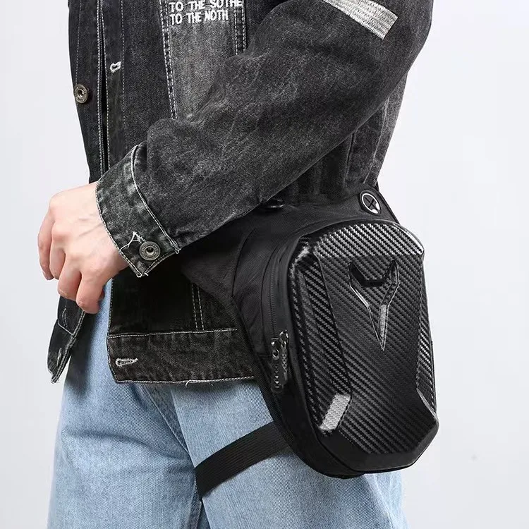 Bolsa de Perna para Moto Impermeável, Pochete Transversal para Motociclistas, Equipamento de Motocross para Homens e Mulheres