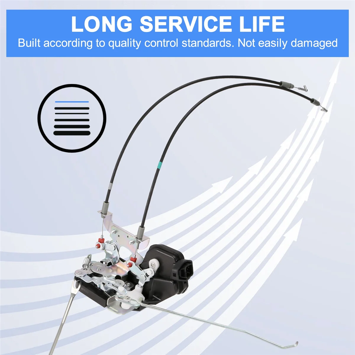 

#052T Front Right Door Lock Actuator for Hyundai SantaFE (Black)